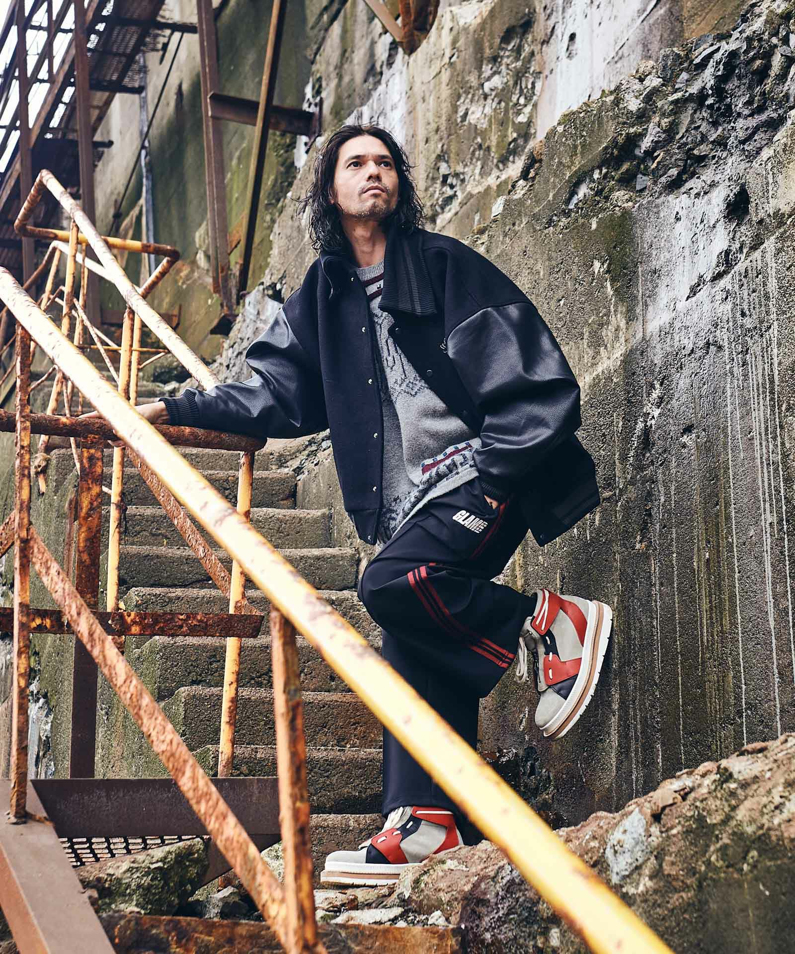 ドンキーカラースタジアムジャンパー(glamb/グラム) GB0422/JKT06 