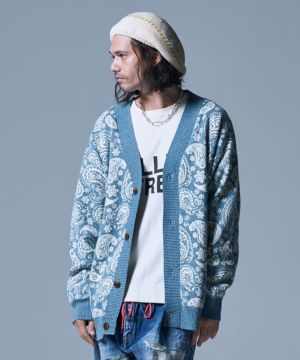 イニシャルボーダーカーディガン : GB0124/KNT03 | glamb Online Store