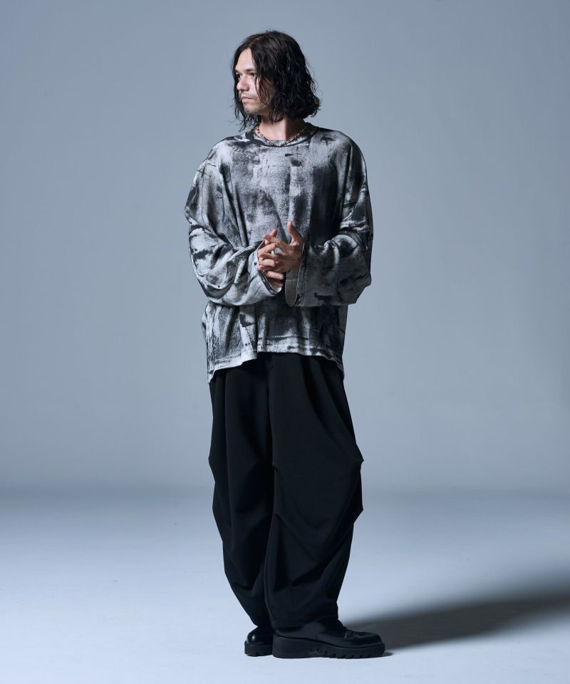 glamb (グラム) Suspender Knee Tuck Slacks / サスペンダーニー