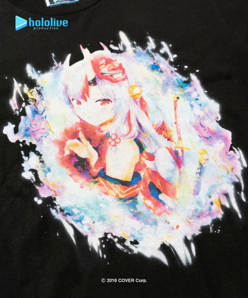 ホロライブ 百鬼あやめ Tシャツ glamb コラボ Mサイズ