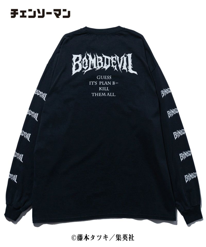 CM12 : Bomb Devil Long Sleeve T(チェンソーマンコラボ/glamb