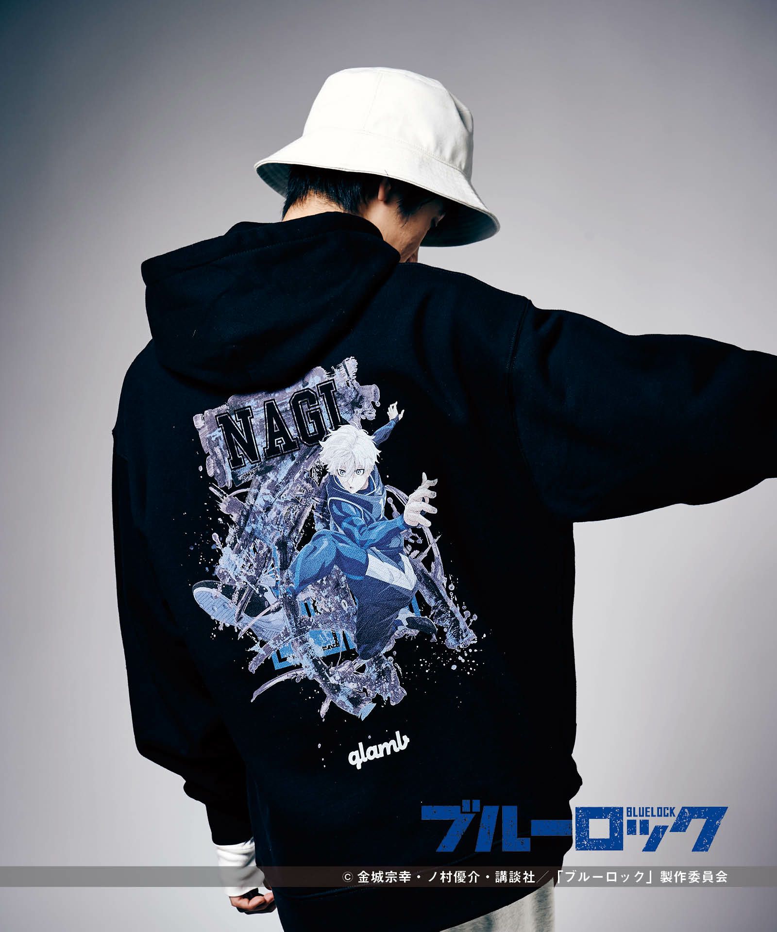 Nagi Seishiro Hoodie (Blue Rock Collaboration/glamb/gram) GB0123/BL06 