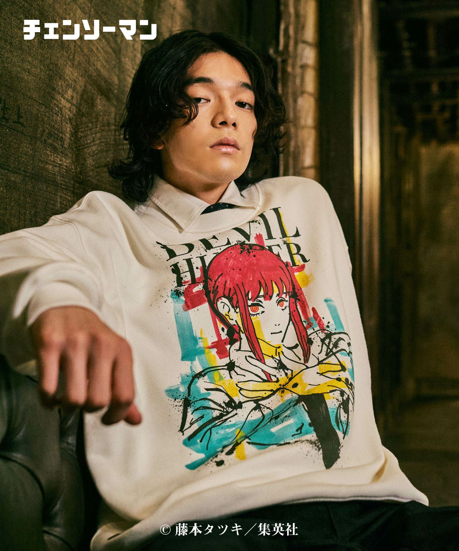 CM06 : Makima Sweat(チェンソーマンコラボ/glamb/グラム) GB0122/CM06 