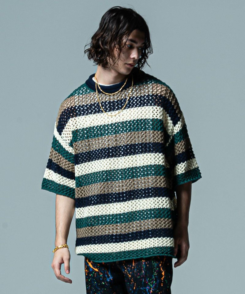 glamb グラム No.59 knit ナンバリング ニット モヘア 美品袖丈長袖