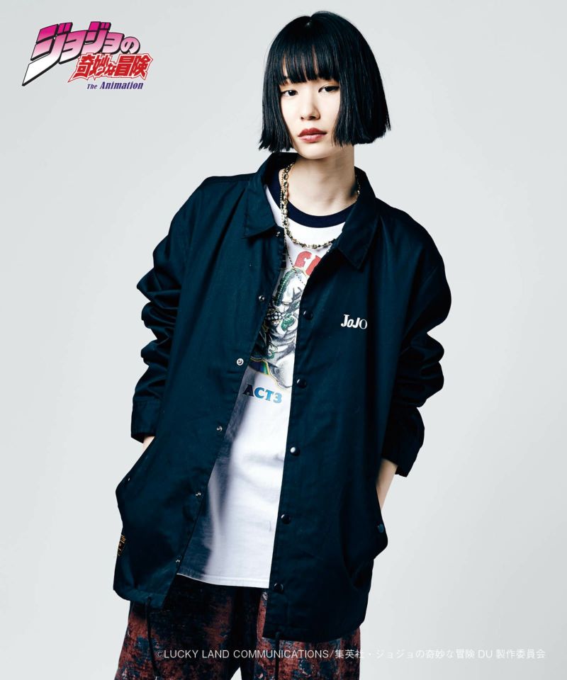 ジョジョの奇妙な冒険【glamb】ラグランロングTシャツ