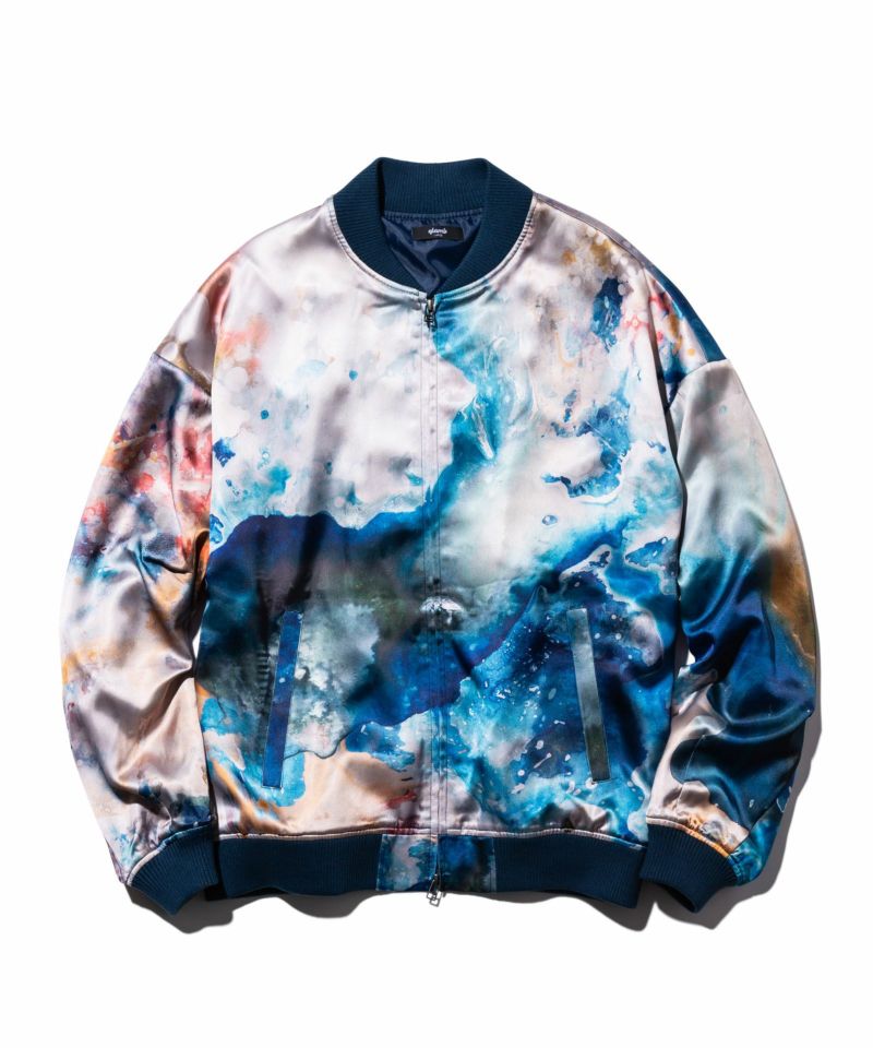 GB0323/JKT12 : Watercolor Blouson / ウォーターカラーブルゾン