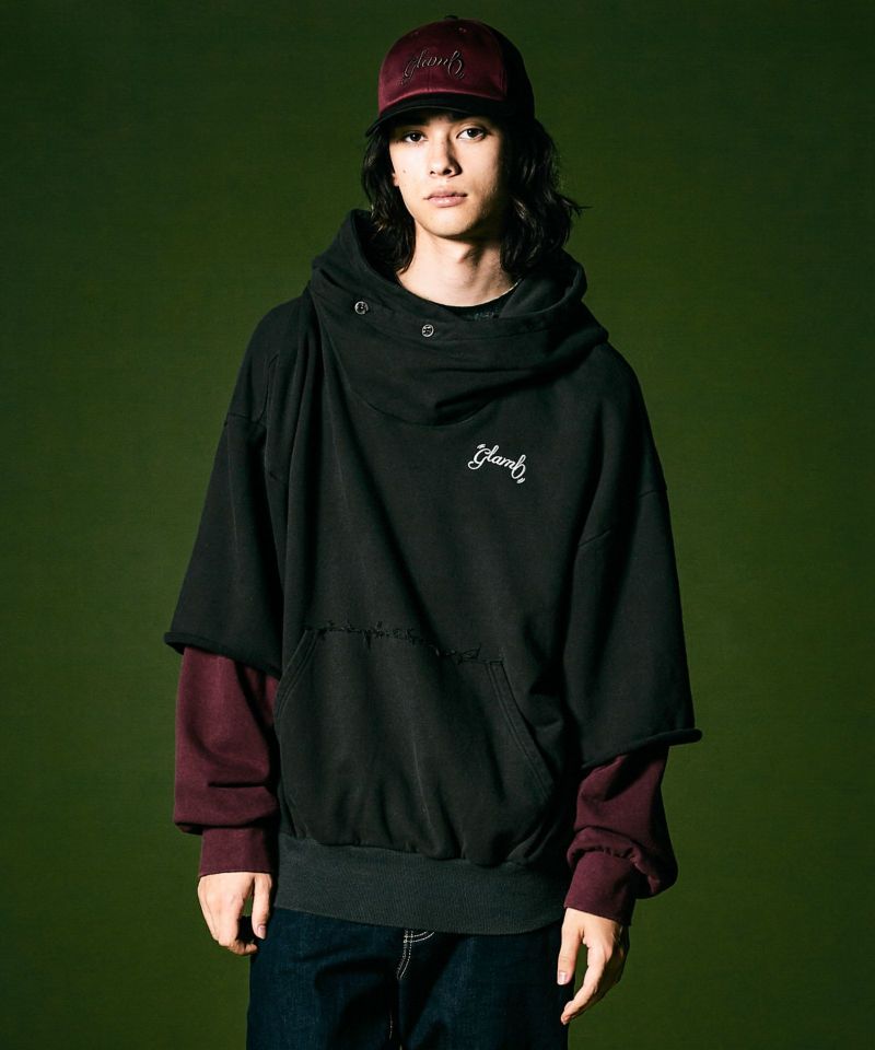 マルチレイヤードフーディ : GB0423/CS04 | glamb Online Store マルチレイヤードフーディ : GB0423/CS04 | glamb Online Store