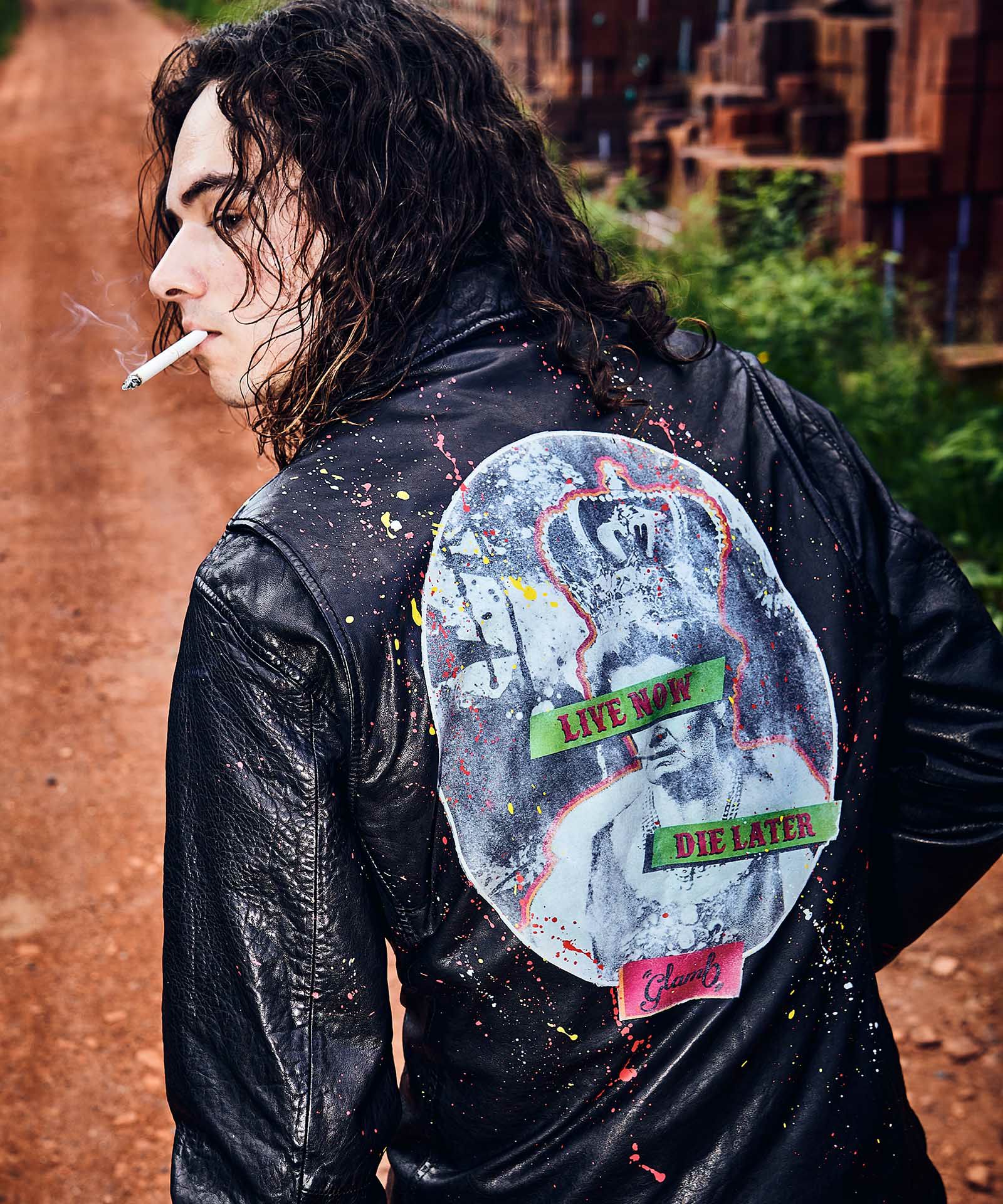 美品】 ANAYI アナイ レザージャケット ノーカラー ラムレザー  