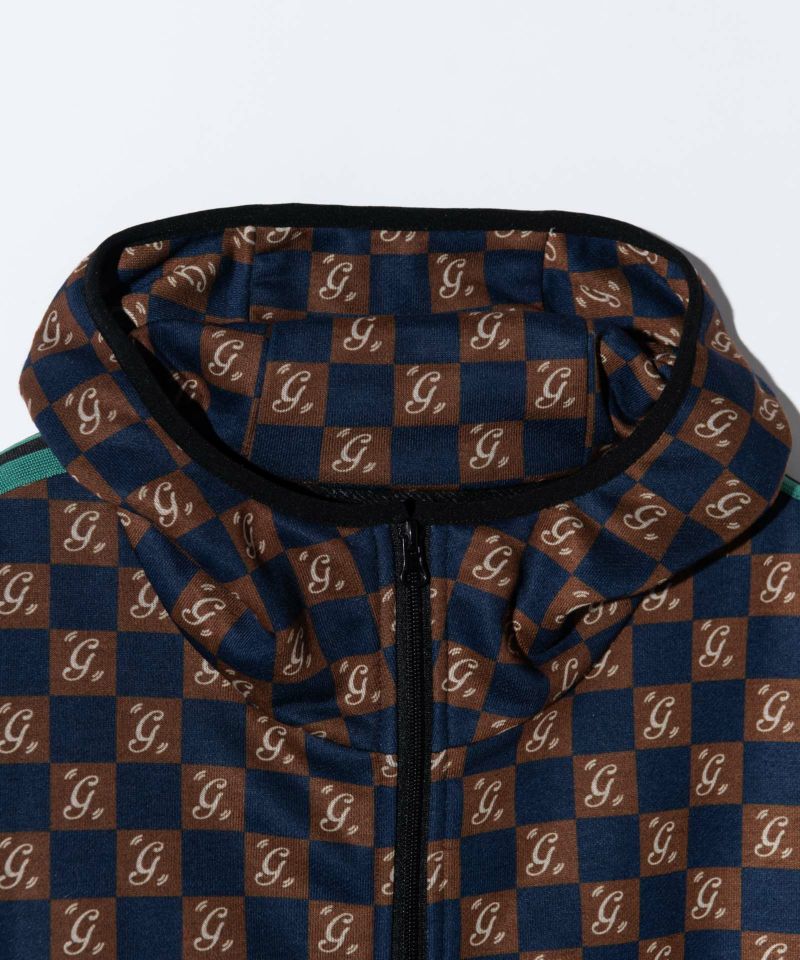 モノグラムフーデッドジャージ : GB0124/CS07 | glamb Online モノグラムフーデッドジャージ : GB0124/CS07 | glamb Online