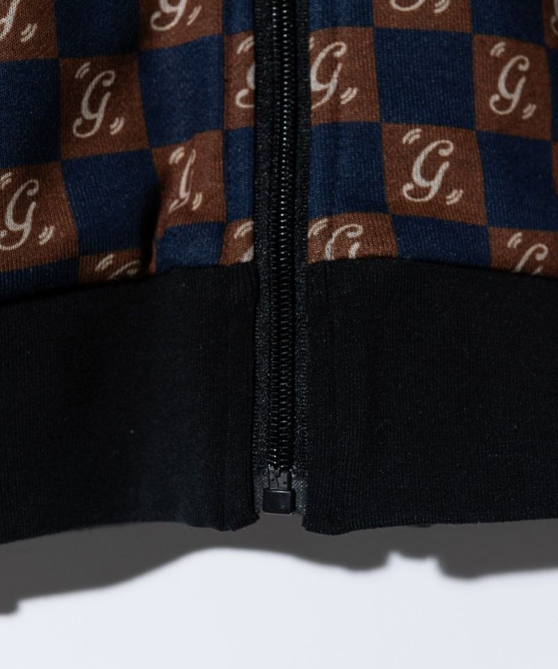 モノグラムフーデッドジャージ : GB0124/CS07 | glamb Online モノグラムフーデッドジャージ : GB0124/CS07 | glamb Online