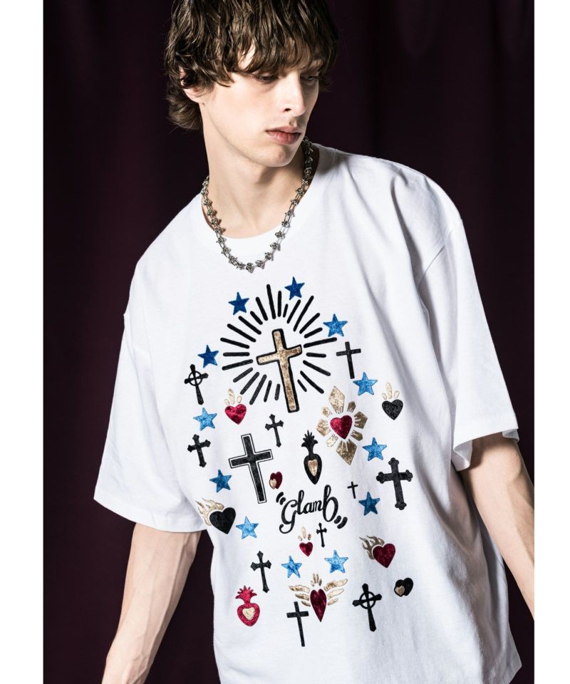 クロッシングハートＴシャツ : GB0124/CS09 | glamb Online Store公式通販