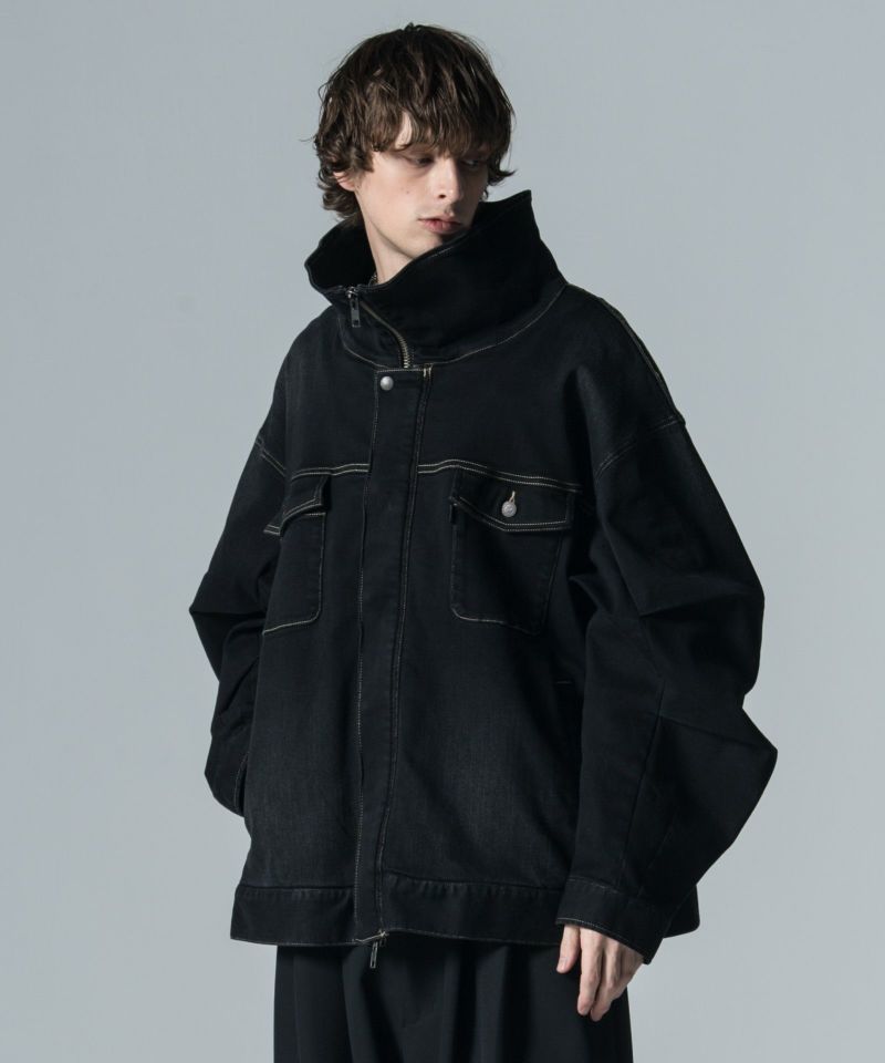 ハイネックデニムジャケット : GB0124/JKT04 | glamb Online