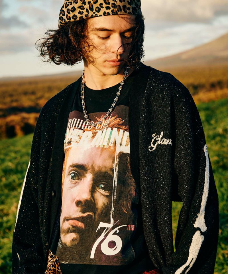 スケルトンカーディガン : GB0124/KNT01 | glamb Online Store