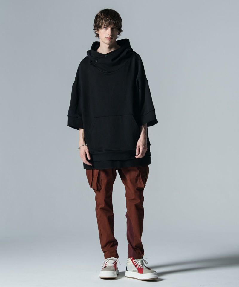 CAMBIO カーゴパンツ mp12548-Stretch Twill Single Pocket