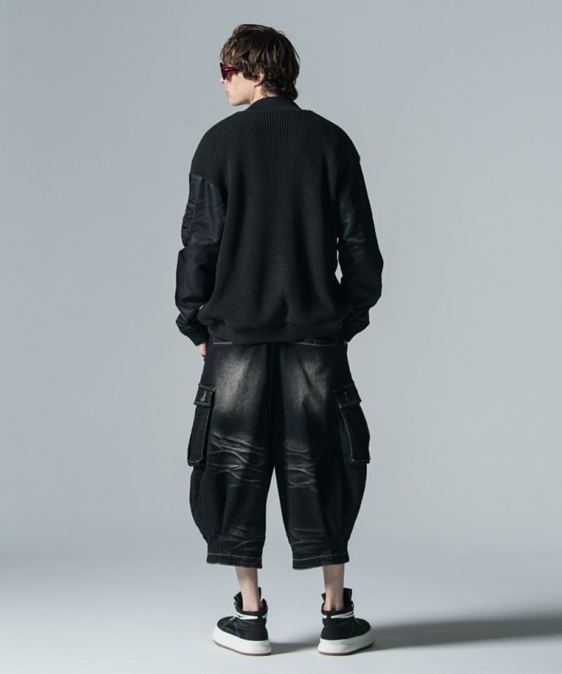 クロップドデニムカーゴパンツ : GB0124/P02 | glamb Online