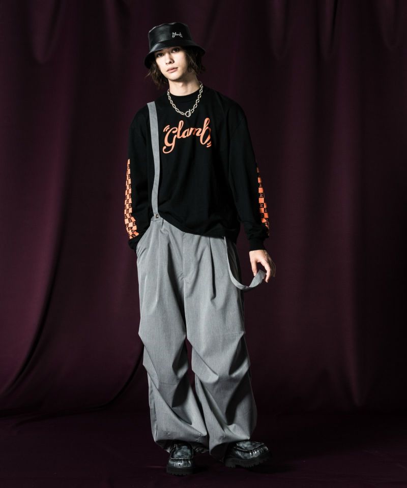 サスペンダーニータックスラックス : GB0124/P09 | glamb Online