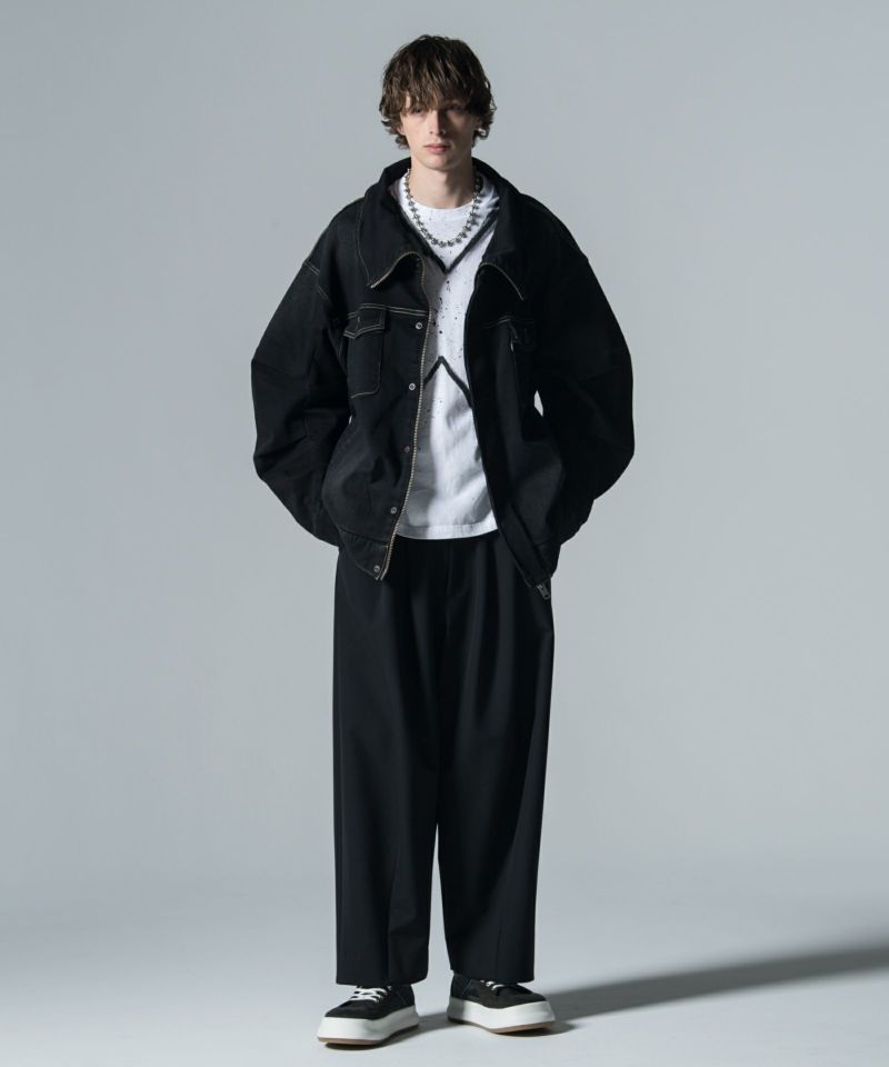 パンツ Whole Pattern Baggy Pants / ホールパターンバギーパンツ 