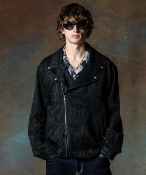 ペイズリーサマーライダースジャケット : GB0224/JKT03 | glamb Online Store公式通販