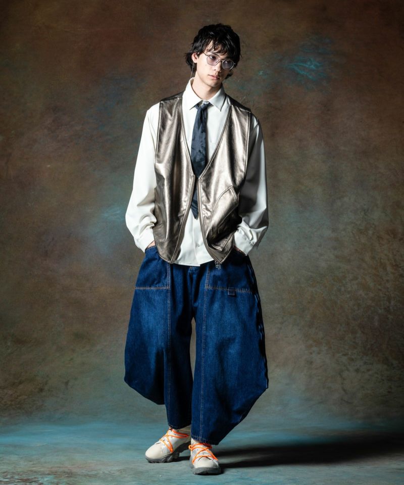 ◆L◆ glamb Kite Shaped Denim カイトシェイプトデニム ◇L◇ glamb Kite Shaped Denim カイトシェイプトデニム