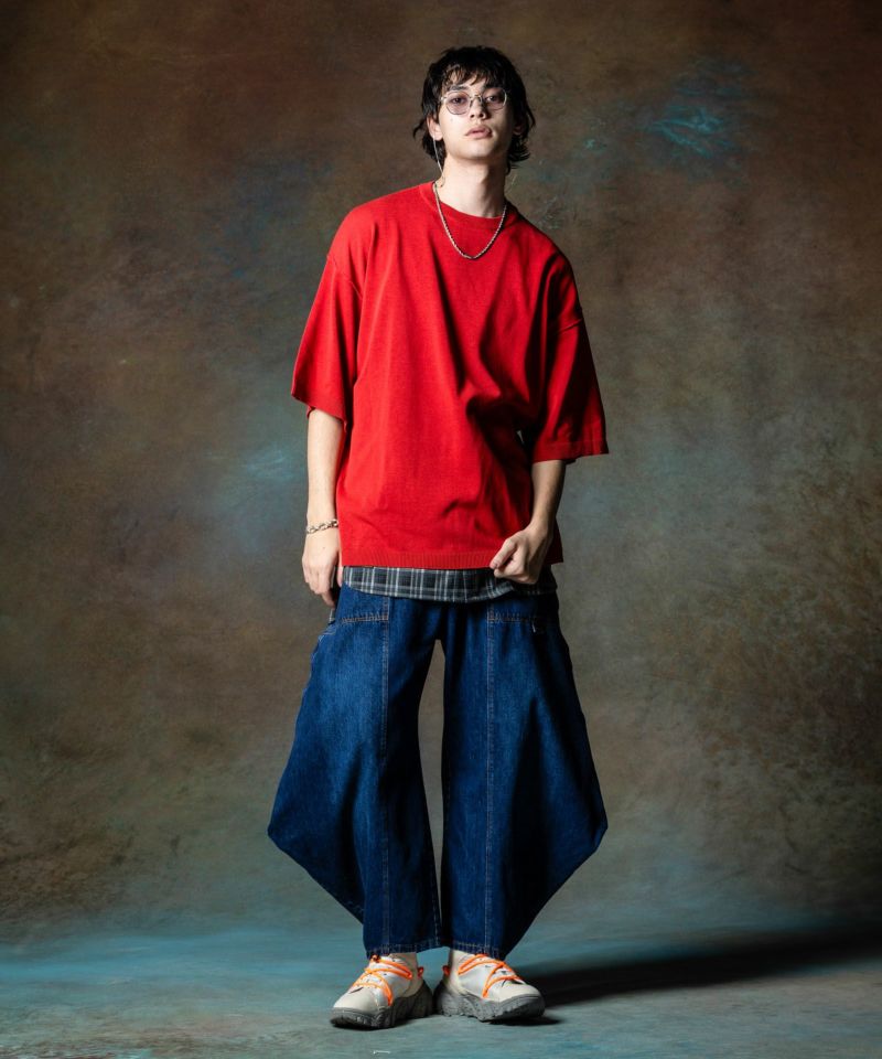 たか 様glamb Kite Shaped Denim カイトシェイプト L. ◇L◇ glamb Kite Shaped Denim カイトシェイプトデニム