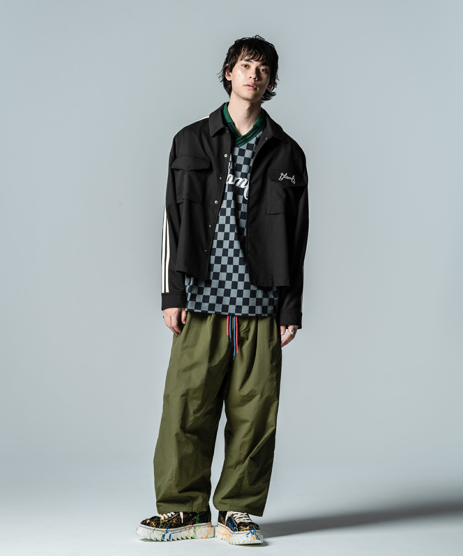 ラインジャージシャツ : GB0224/SH16 | glamb Online Store公式通販 