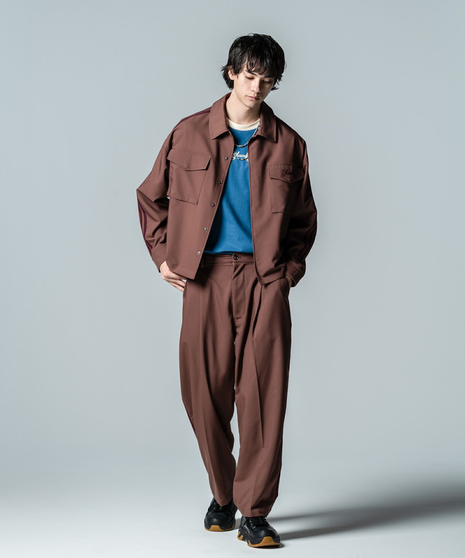 ラインジャージシャツ : GB0224/SH16 | glamb Online Store公式通販 