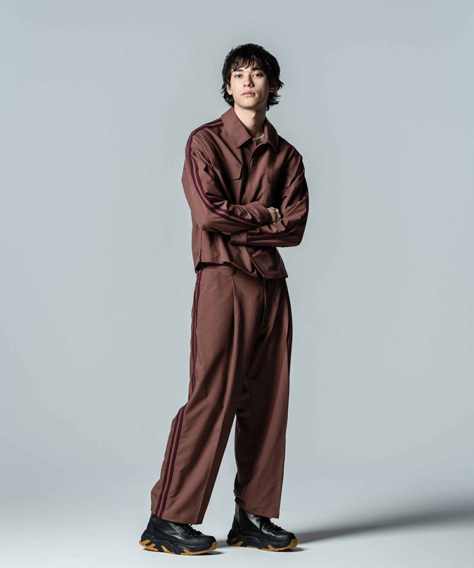 ラインジャージシャツ : GB0224/SH16 | glamb Online Store公式通販 