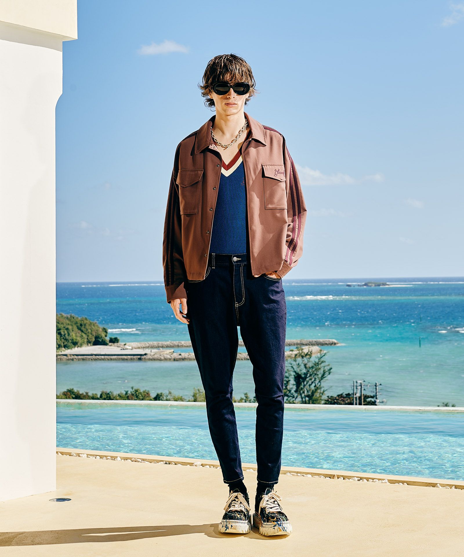 ラインジャージシャツ : GB0224/SH16 | glamb Online Store公式通販 