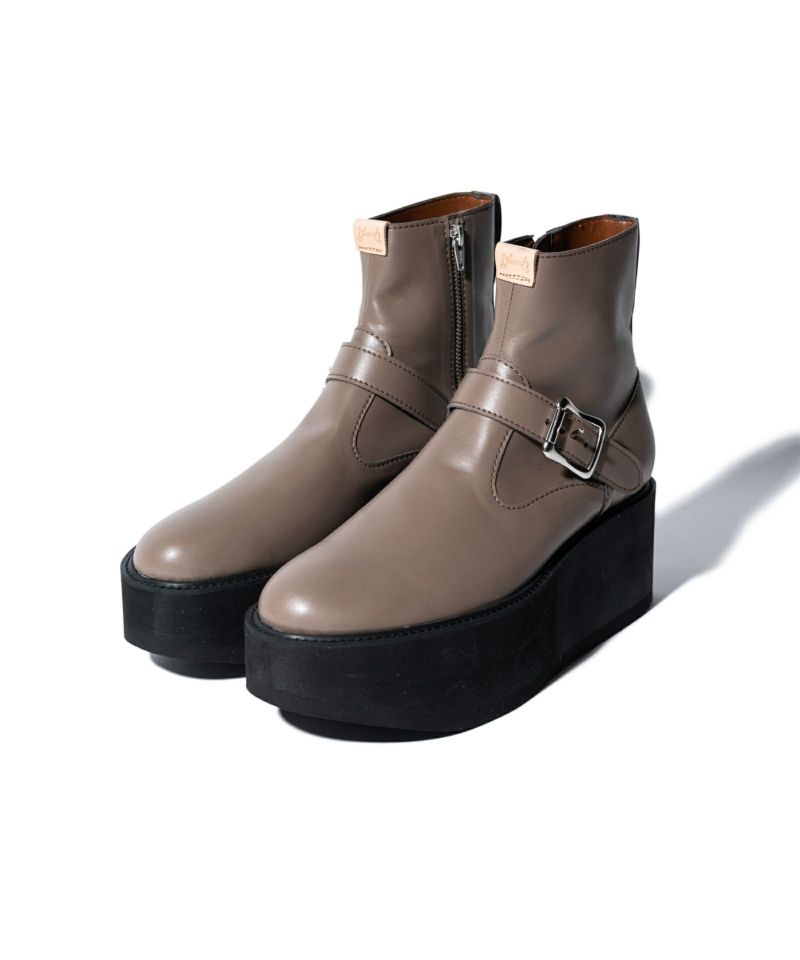 SHORT SIDE GOA BOOTS BLACK – caminando.jp