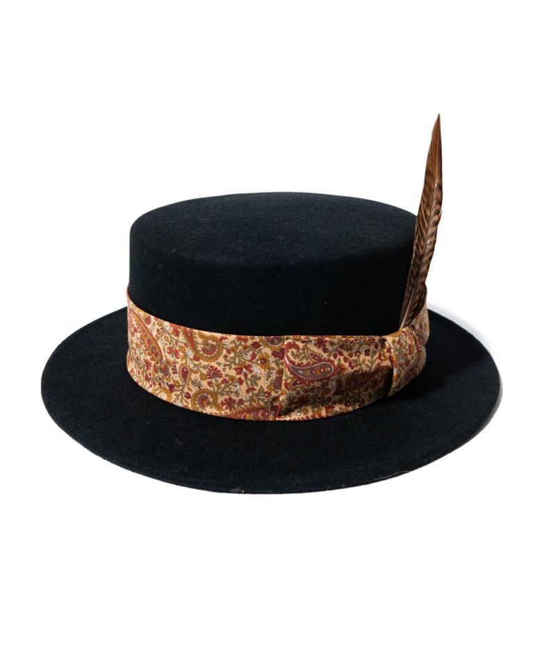 30s Vintage NRAタグ付き Boater Hat ボーターハット 30s Vintage NRAタグ付き Boater Hat ボーターハット