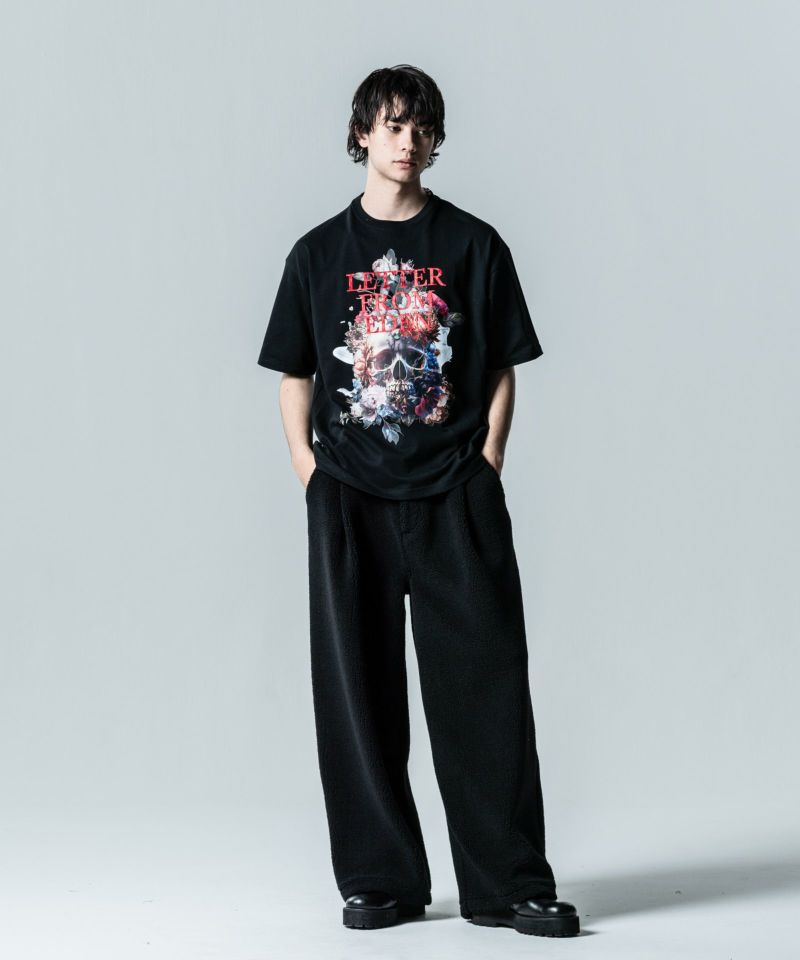 スカルフラワーTシャツ : GB0324/CS05 | glamb Online Store公式通販