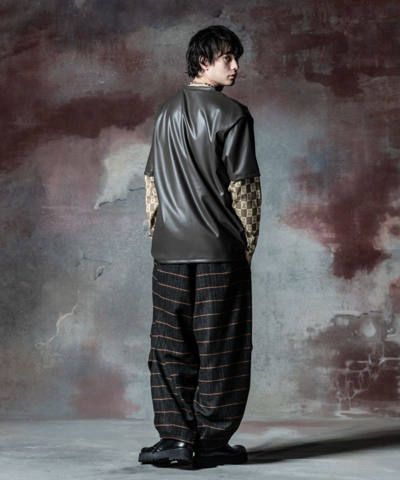 シンセレザーフットボールジャージ : GB0324/CS19 | glamb