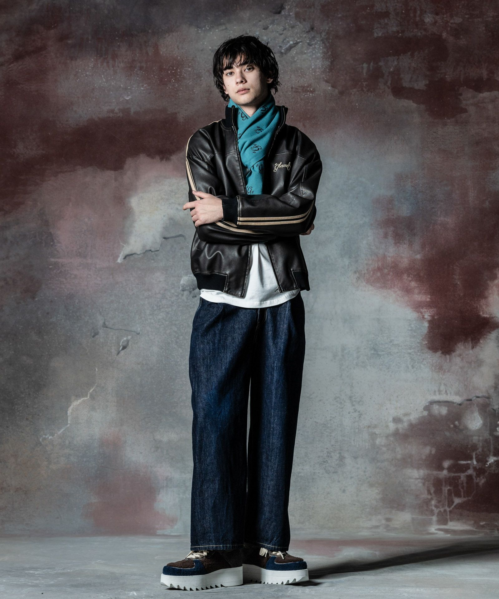 シンセレザートラックジャケット : GB0324/JKT10 | glamb Online Store  