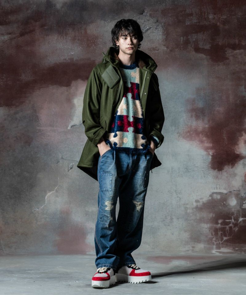 ハイネックモッズコート : GB0324/JKT11 | glamb Online Store