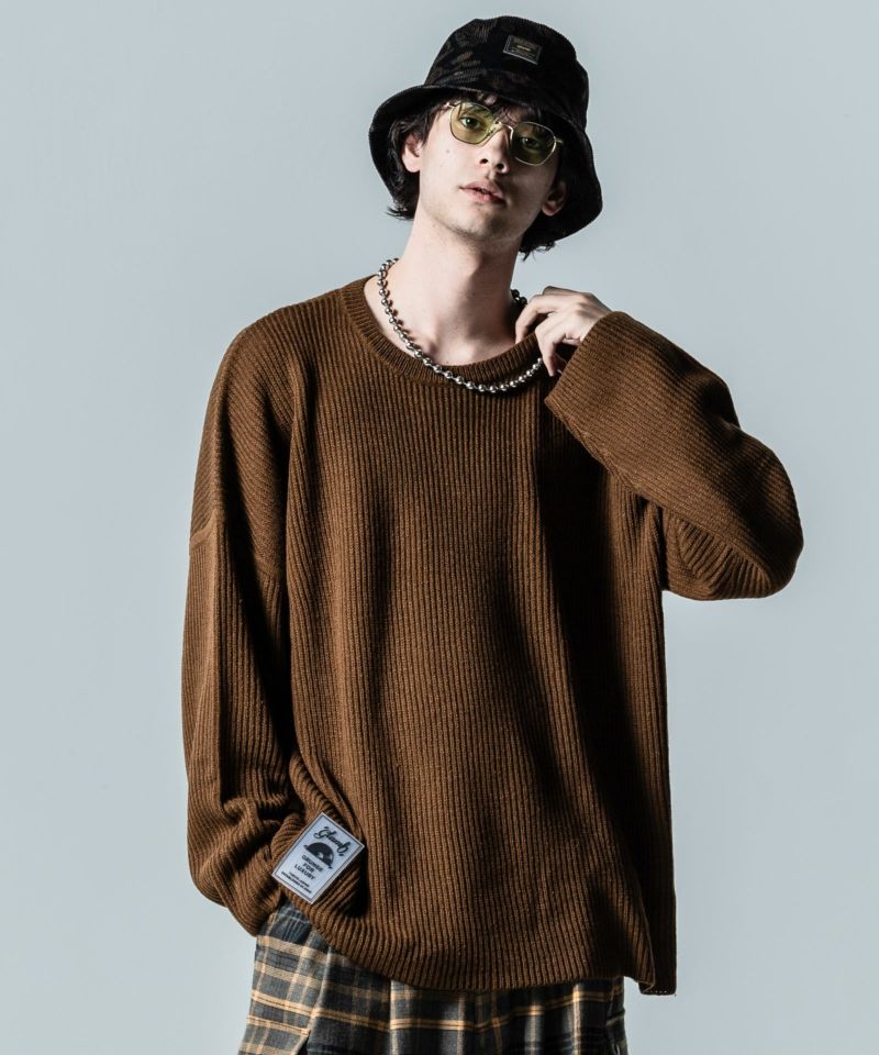 ラバータグニット : GB0324/KNT10 | glamb Online Store公式通販