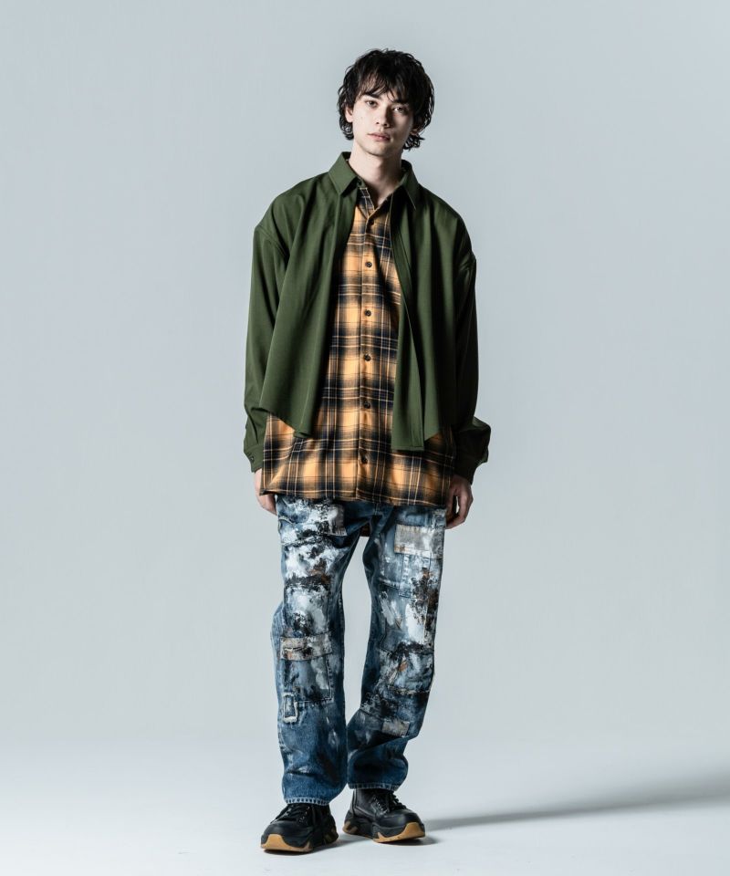 ダブルレイヤードシャツ : GB0324/SH09 | glamb Online Store
