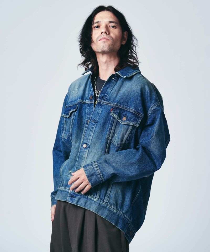 GB0424/JKT16 : Balloon Denim Jacket / バルーンデニムジャケット