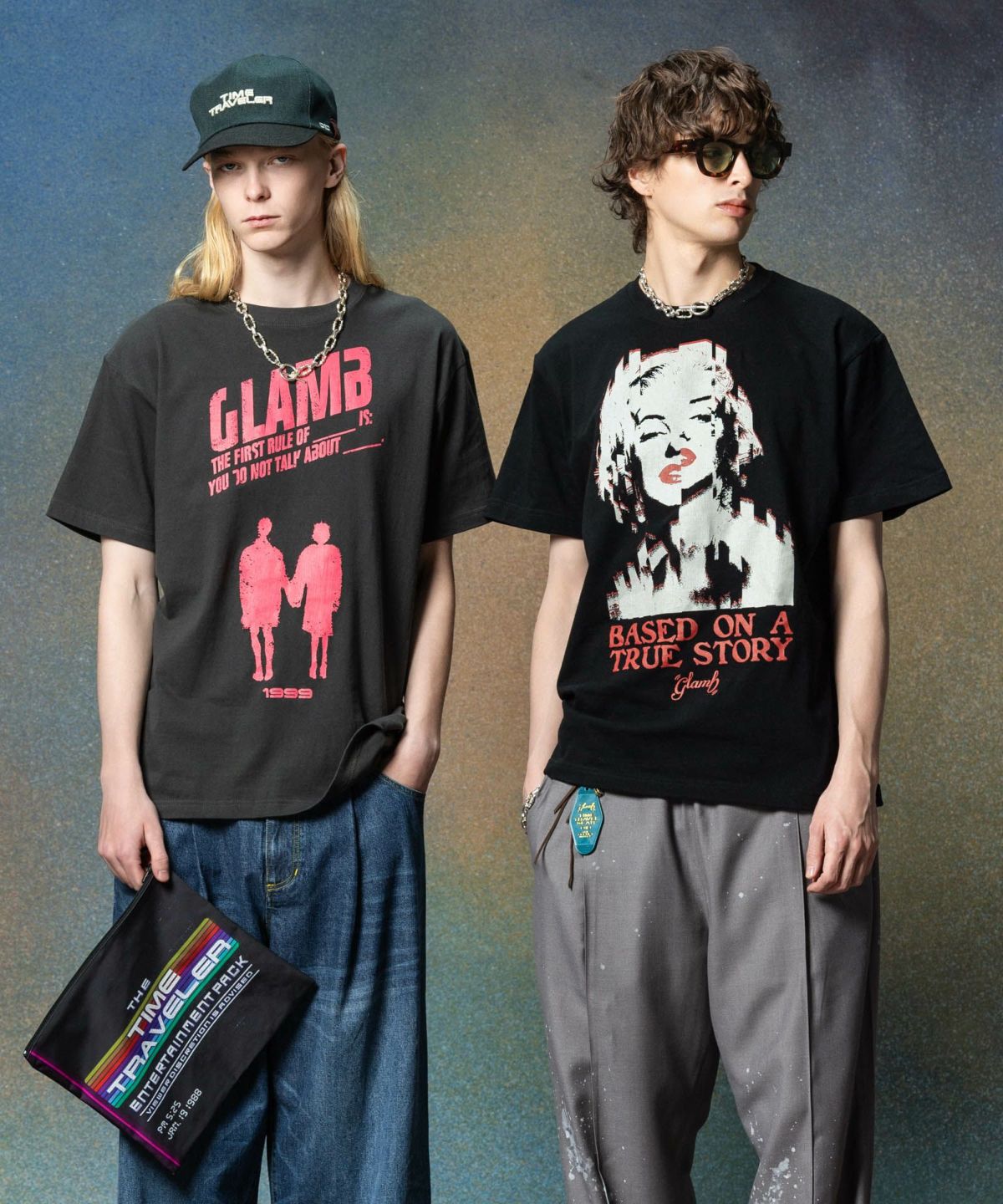 (Left)H:185 / C:78 / W:64 / H:88 (Right)H:186 / C:89 / W:71 / H:92 着用サイズ:M