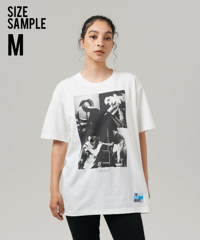 ザ・ブルーハーツ ゴールドプリントTシャツ : GB0325/BH03