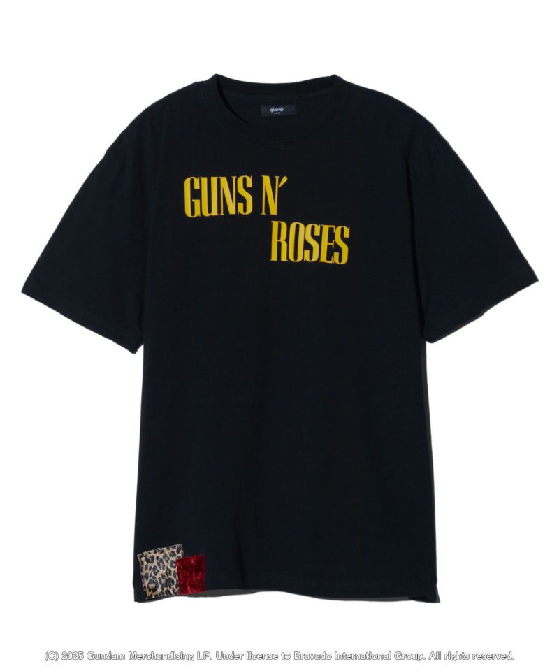 Guns N' Roses Japan 2025 Rose Cross Gold T-Shirt【グッズ