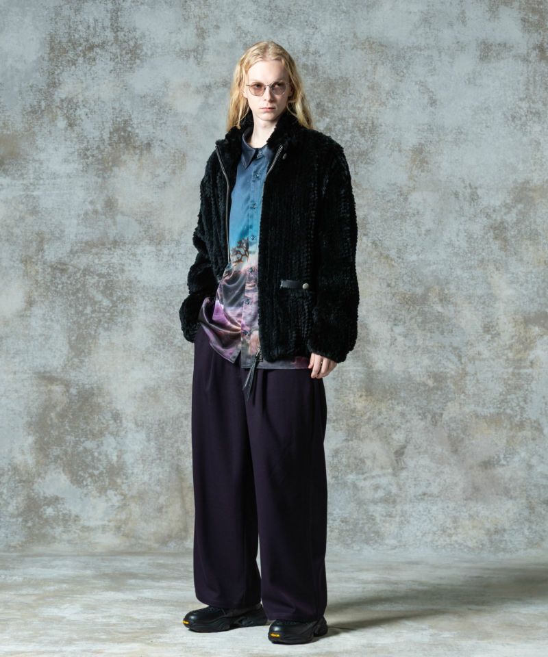 楽天市場】ラビットファー付 ダウンコート 全3色 M L LL 3L