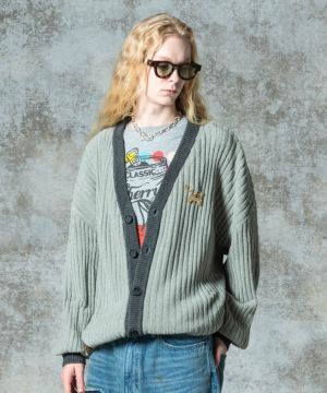 glamb(グラム)GB0125/KNT02 : Weeping Man Cardigan / ウィー