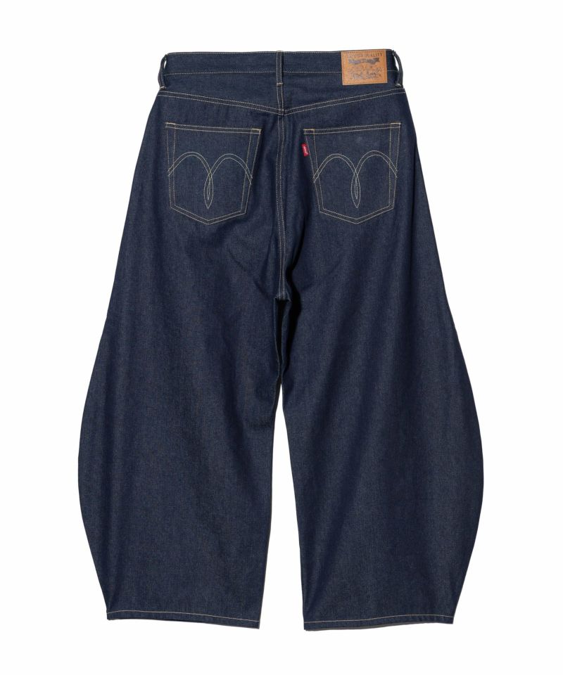 Organic Denim Rigid Baggy ”Poul